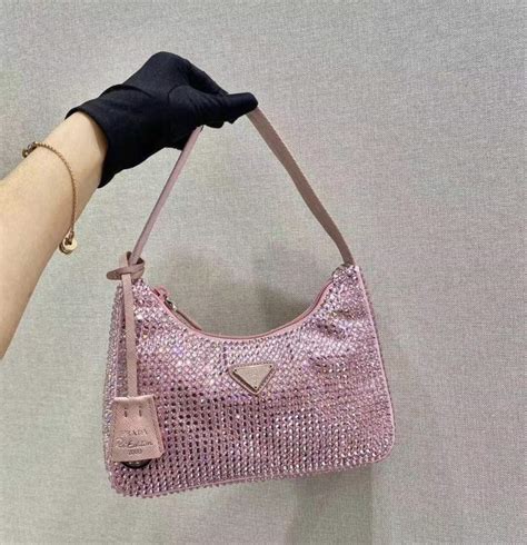 prada bolsa brillos